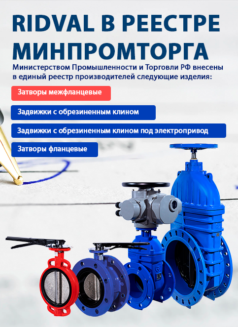 Ridval в реестре МинПромТорга РФ