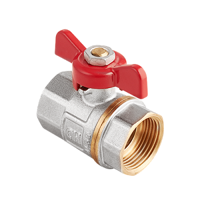 BV.313.04 Кран MVI AquaHit 1/2" внутренняя-внутренняя, бабочка