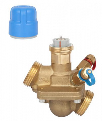 003Z1812 (003Z1212) КЛАПАН БАЛАНСИРОВОЧНЫЙ DANFOSS AQT (AB-QM) ДУ=15 С ИЗМЕРИТЕЛЬНЫМИ НИППЕЛЯМИ
