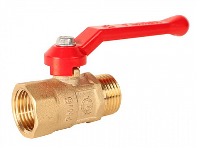 0103267 Кран шаровой ГАЛЛОП DN 15 PN16 ПРАКТИК ВНхНР ручка 